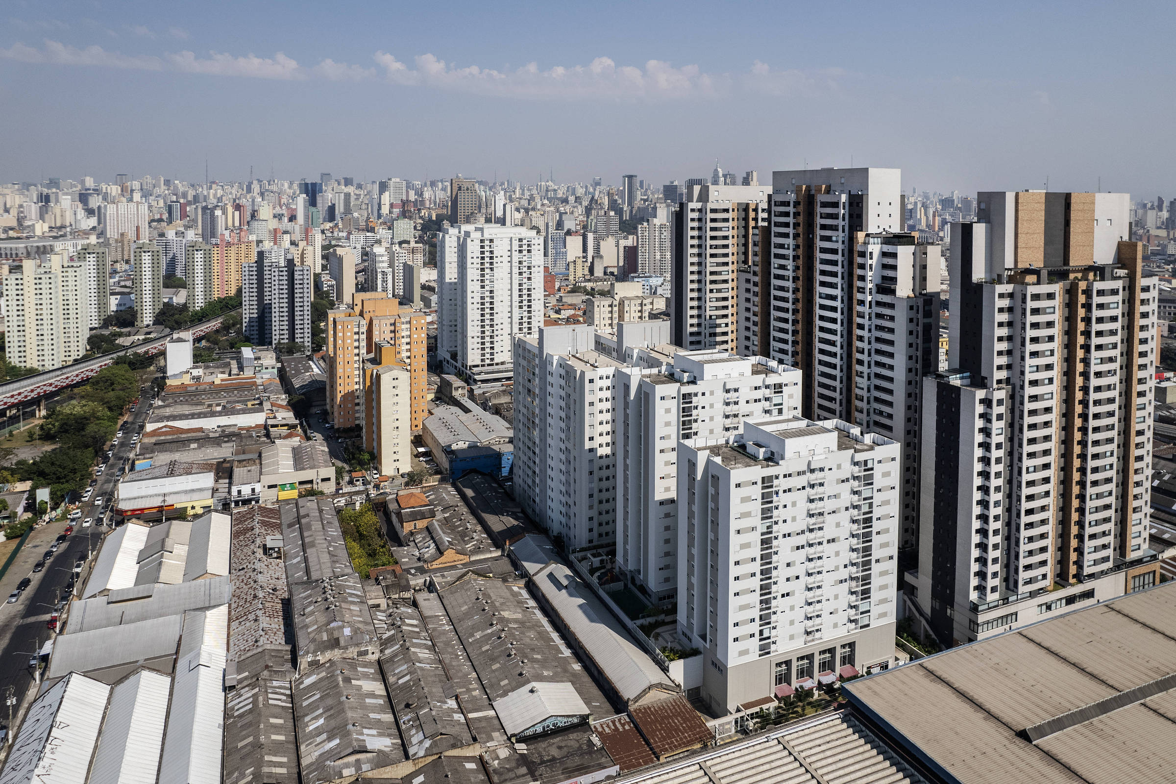 Prédios residenciais em São Paulo